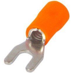Ізольований наконечник вилочний e.terminal.stand.sv.2.5.orange 1.5-2.5 кв.мм, помаранчевий s2036028 фото