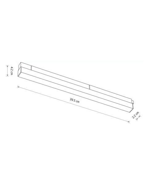Магнитный трековый светильник Nowodvorski 11637 LVM Line LED 15W 4000K белый 11637 фото