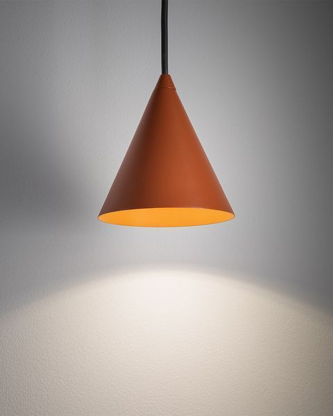 Підвісний світильник Nowodvorski ZENITH XS TERRACOTTA GU10 10W теракотовий для затишку 11456 фото
