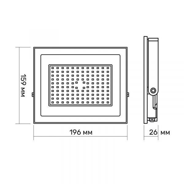 LED прожектор TITANUM TLF506 50W 6500K TLF506 фото