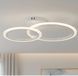 Люстра потолочная белая 3000-6500K LED 52W с пультом IR с затемнением VALESO G 2716/2 WT 52W фото 3