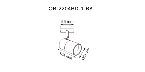 Бра на стіну ZUMALINE FORI OB-2204BD-1-BK OB-2204BD-1-BK фото Бра на стіну ZUMALINE FORI OB-2204BD-1-BK OB-2204BD-1-BK фото