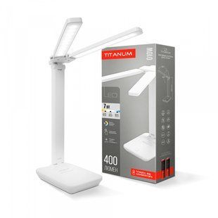 LED лампа настiльна з акумулятором TITANUM 7W 2700-6000K TLTF-010W TLTF-010W фото