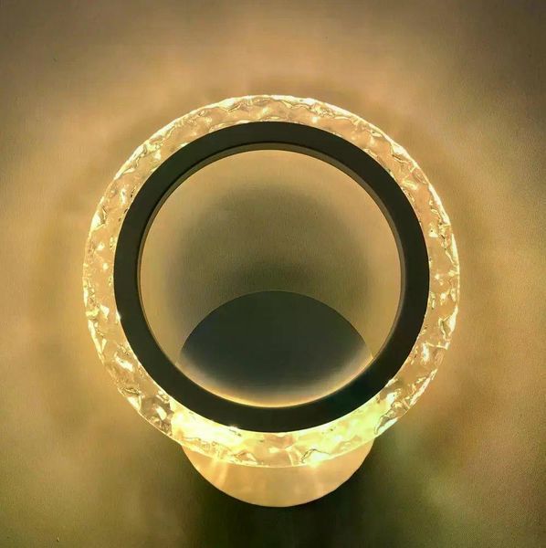 Світильник світлодіодний настінний, бра LUMINARIA EUROPA 12W R220 ON/OFF WHITE/ICE 220V IP20 6951427268594 фото