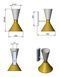 Настінне бра Dualight 30см &times; 30см &times; 40 см Е27 ІР20 Pikart 11895-1 фото 3