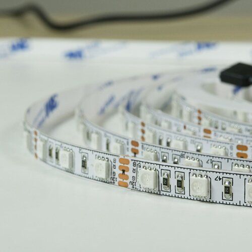 Світлодіодна стрічка BIOM Professional 12V 5050 60LED/m RGB, 1м 00-00014504 фото