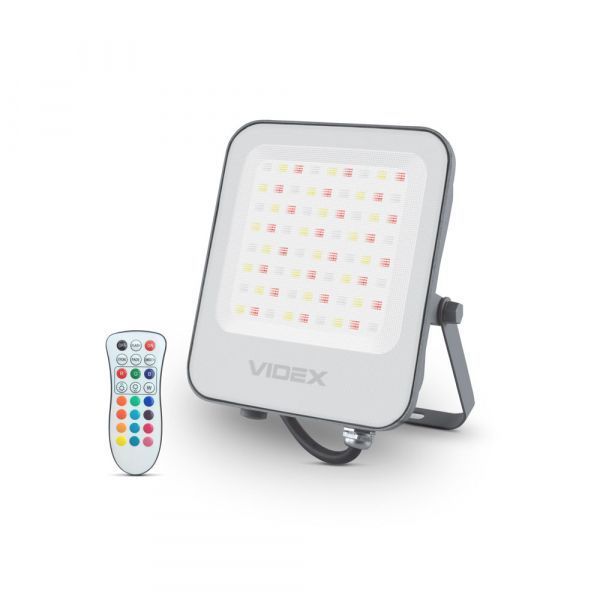 LED прожектор VIDEX 50W RGB 220V (VL-F3-50-RGB) VL-F3-50-RGB фото
