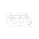 Світильник Nowodvorski EYE SPOT GRAPHITE III PL 6136 фото 2