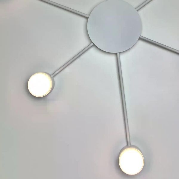 Потолочный светильник LUMINARIA RAY SLIM 6xGX53 WHITE 220V IP20 6951635239508 фото