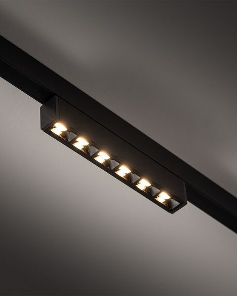 Магнітний трековий світильник Nowodvorski 11718 NANO-LVM Focus Out LED 5W 3000K чорний 11718 фото