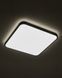 Стельовий світильник Nowodvorski AGNES SQUARE LED PRO чорний 32W 3000K IP44 для спальні та вітальні 10985 фото 2