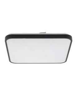 Стельовий світильник Nowodvorski AGNES SQUARE LED PRO чорний 32W 4000K IP44 для спальні та офісу 10986 фото