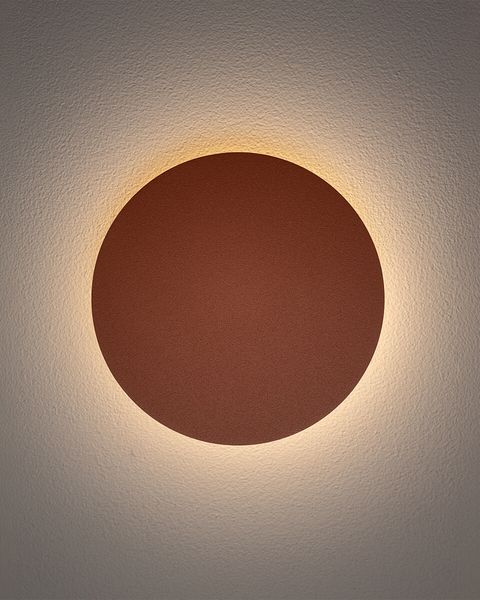 Настенный светильник Nowodvorski RING LED TERRACOTTA S керамический оттенок для спальни и кухни 12660 фото