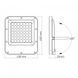 LED прожектор PREMIUM VIDEX F2 30W 5000K VL-F2-305G фото 7