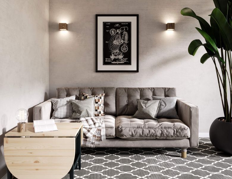 Світильник настінний ITERNA Brygge Wall темний ясен LW020 lw020 фото