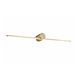 Бра на стіну ZUMALINE CAMARA W89949-8W-GD W89949-8W-GD фото 1