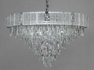 Люстра кришталева підвісна Diasha E14 Хром 327-750CH 327-750CH фото