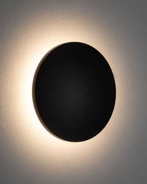 Вуличний настінний світильник Nowodvorski ARIA LED S чорний IP54 для входу 11562 11562 фото