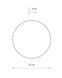 Бра Nowodvorski RING LED M 3000K Umbra Blue для глибокого кольору 12665 фото 8