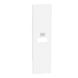 Лицевая панель для зарядных устройств USB 1 модуль. Цвет Белый. Living now Bticino KW11C