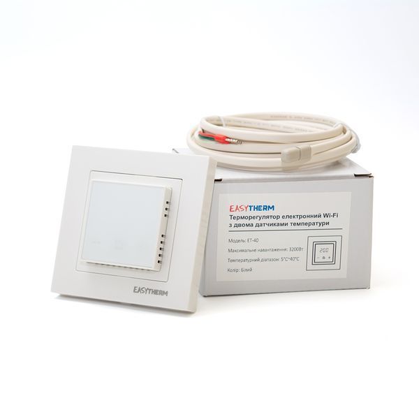 Терморегулятор Easytherm ET-40 Wi-Fi, 3200 Вт 55525 фото