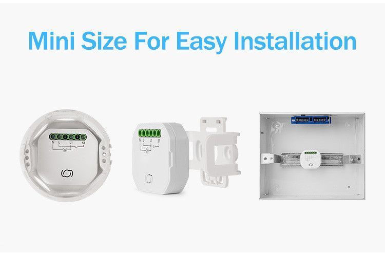 Умное реле освещения | Одноканальный Wi-Fi+BLE выключатель smart (SW101N) SW101N фото
