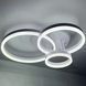 Светильник потолочный светодиодный LUMINARIA GENNY ROUND RGB 80W 4R 605x420 WHITE 220V IP20 с пультом ДУ 6951712300183 фото 3