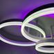 Светильник потолочный светодиодный LUMINARIA GENNY ROUND RGB 80W 4R 605x420 WHITE 220V IP20 с пультом ДУ 6951712300183 фото 5