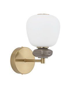 Бра Nowodvorski CERAMIC WALL LED 8W 3000K латунне для вітальні та спальні 11703 фото