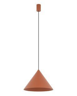 Підвісний світильник Nowodvorski ZENITH M TERRACOTTA GU10 теракотовий для затишку 11486 фото