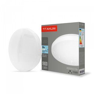 LED светильник настенно-потолочный TITANUM 24W 5000K Звездное небо TLCL-245S фото