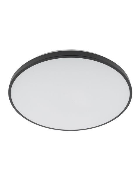 Стельовий світильник Nowodvorski AGNES ROUND LED PRO 32W IP44 чорний для ванної та офісу 10974 10974 фото