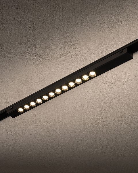 Магнітний трековий світильник Nowodvorski 11305 UT-LVM Focus LED 12W 3000K чорний 11305 фото