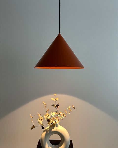 Підвісний світильник Nowodvorski ZENITH M TERRACOTTA GU10 теракотовий для затишку 11486 фото