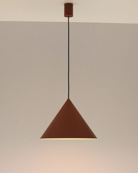 Підвісний світильник Nowodvorski ZENITH M TERRACOTTA GU10 теракотовий для затишку 11486 фото