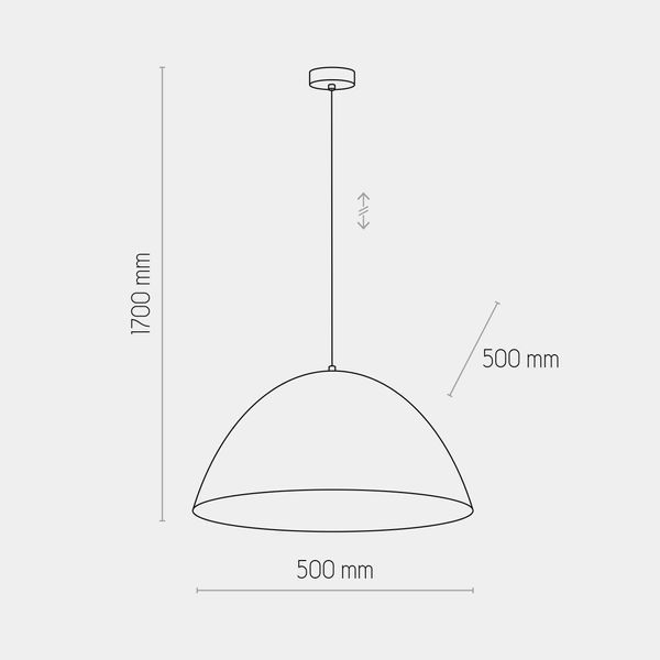 Підвісний світильник, люстра FARO NEW Чорний 1 6006 TK-LIGHTING 6006 фото