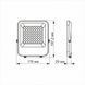 LED прожектор VIDEX PREMIUM F2 30W 5000K День-ночь VL-F2-305G-N фото 3