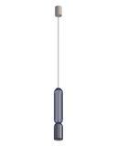 Подвесной светильник Nowodvorski SINGLES B NAVY BLUE/BEIGE E27 сине-бежевый 12202 фото