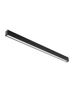 Уличный потолочный светильник Nowodvorski OUTLINE LED L 50W 3000K черный для фасада и входа 11362 11362 фото