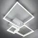Светильник потолочный светодиодный LUMINARIA GENNY SQUARE RGB 105W 4S 645x618 WHITE 220V IP20 с пультом ДУ 6951712300206 фото 2