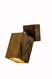 Світильник спот Cube 1xGU10 ТМ Iterna Темний ясен LW062 lw062 фото