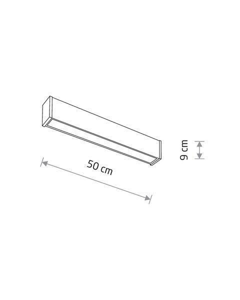 Уличный потолочный светильник Nowodvorski OUTLINE LED S 20W 3000K черный для фасада и террасы 11360 11360 фото