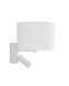 Регульоване бра Nowodvorski LUSSO WHITE E27+GU10 2x10W біле 11520 фото 6