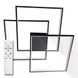 Люстра потолочная LUMINARIA CALLISTA 100W 3S 550x75 BLACK 220V IP20 (светильник светодиодный с пультом) 6951712315767 фото 1