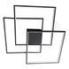 Люстра потолочная LUMINARIA CALLISTA 100W 3S 550x75 BLACK 220V IP20 (светильник светодиодный с пультом) 6951712315767 фото 2