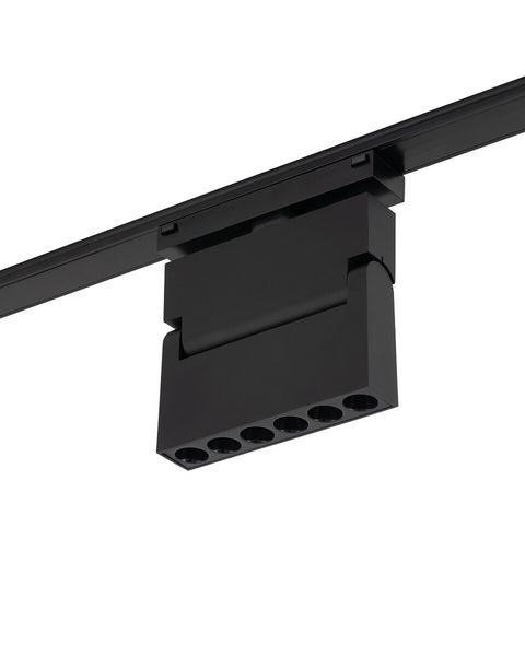 Магнітний трековий світильник Nowodvorski 11312 UT-LVM Focus Out LED 6W 3000K чорний 11312 фото