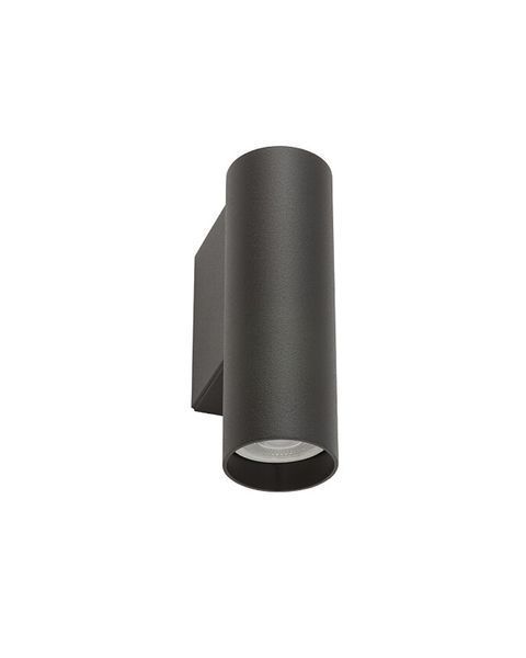 Бра Nowodvorski FOURTY WALL S UMBRA GRAY GU10 10W темно-сірий для вітальні та коридору 10889 фото