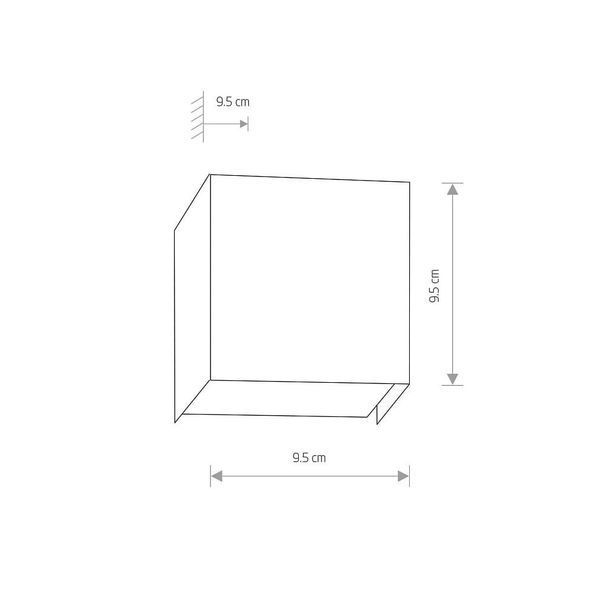 Світильник Nowodvorski CUBE WHITE PL 5266 фото