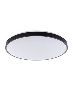 Стельовий світильник Nowodvorski AGNES ROUND LED PRO 64W IP44 чорний для вітальні та офісу 10975 10975 фото