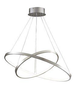 Подвесной светильник Goldlux Lea 2 Led 35W 4000K 4600Lm IP20 Silver 330017 фото